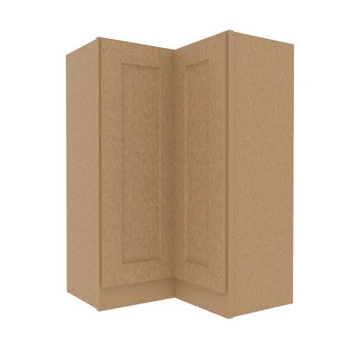 Noble Honey Wheat Shaker Wall Easy Reach Cabinet with 2 Doors
