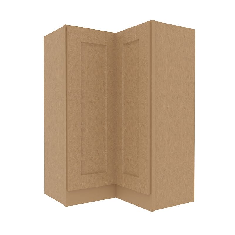 Noble Honey Wheat Shaker Wall Easy Reach Cabinet with 2 Doors