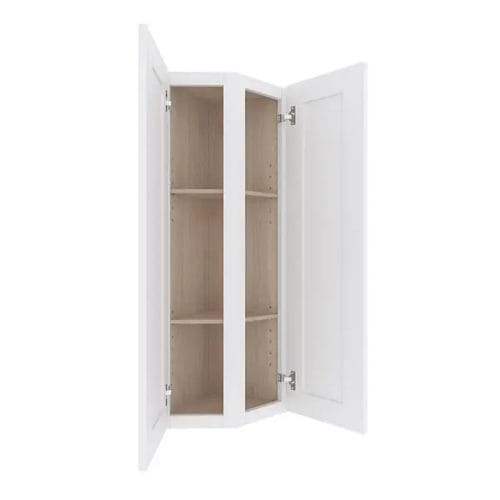 Opulent White Shaker Wall End Cabinet