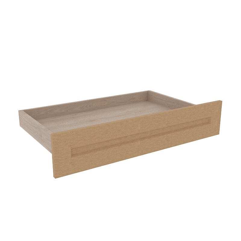 Noble Honey Wheat Shaker Vanity Knee Drawer