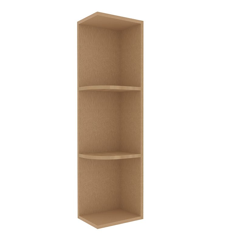 Noble Honey Wheat Shaker Wall End Shelves