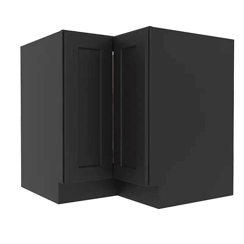 Sovereign Onyx Black Shaker Wall Easy Reach Cabinet with 2 Doors