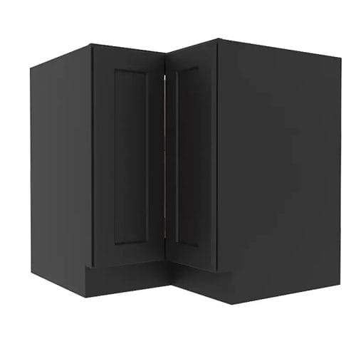 Sovereign Onyx Black Shaker Wall Easy Reach Cabinet with 2 Doors
