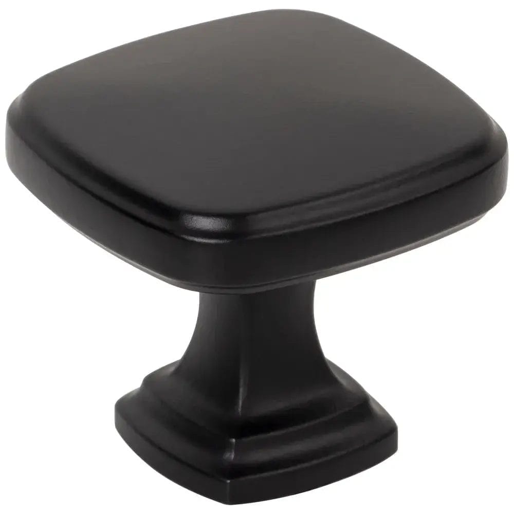 Matte Black Cabinet Knob