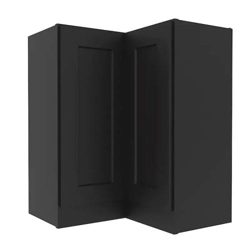 Sovereign Onyx Black Shaker Wall Easy Reach Cabinet with 2 Doors