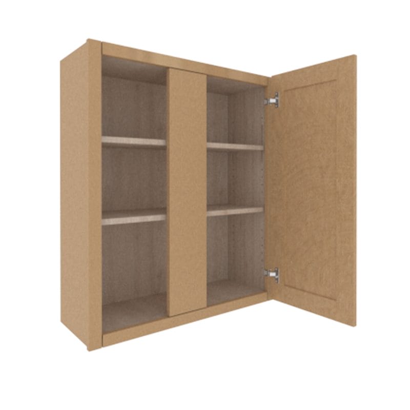 Noble Honey Wheat Shaker Wall Blind Corner Cabinet