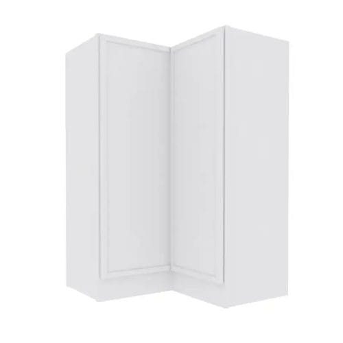 Ethereal White Micro Shaker Wall Easy Reach Cabinet with 2 Doors