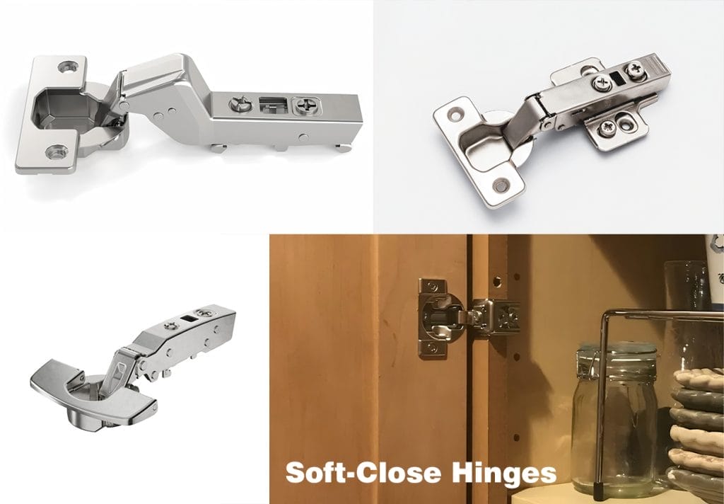 Cabinet - Soft Close Hinges Soft-Close Hinges