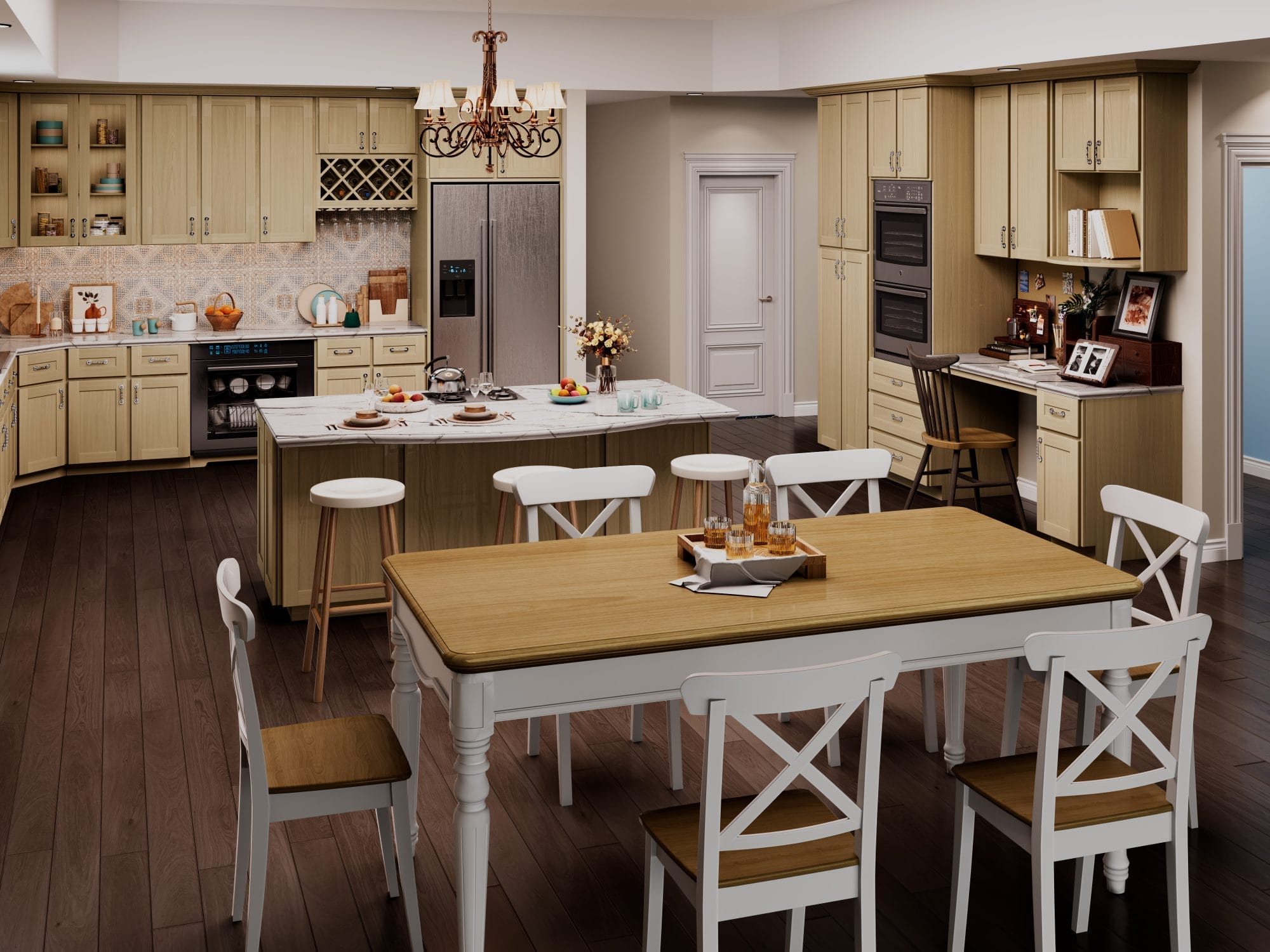 Honey shaker kitchen inspired by Modern Family