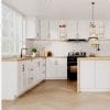 Opulent Shaker White Kitchen Cabinets