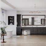 Refined Shaker Modern Slate Bathroom Vanities