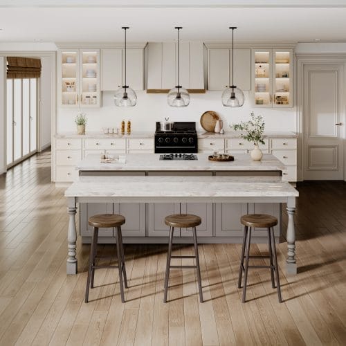 Nacreous Slim Dove White Shaker