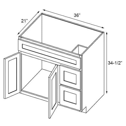 Ethereal-White-Micro-Shaker-Vanity-Sink-Base-Combo-Cabinet-6-3