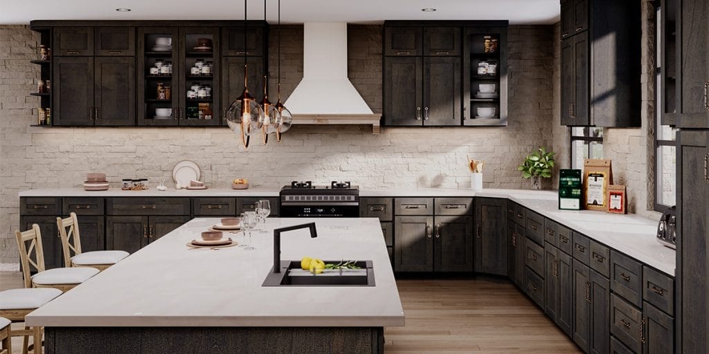 Slate Farmhouse Kitchen: A Perfect Blend of Warmth and Modern Elegance