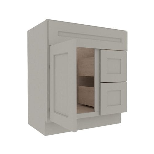 Prestigious-Grey-Shaker-Vanity-Sink-Base-Combo-Cabinet-7-2