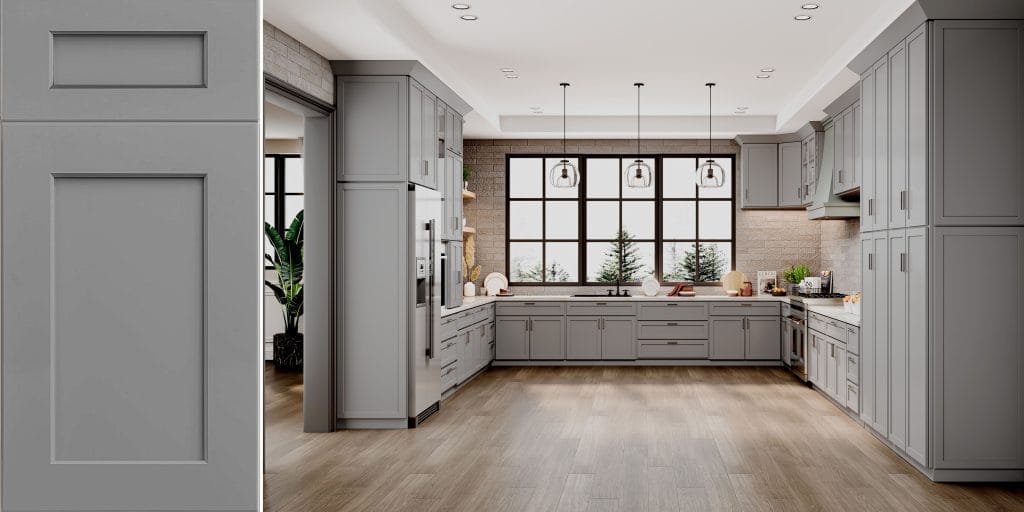 Cabinet - Prestigious Shaker Grey Kitchen Cabinets – Dark Prestigious Shaker Grey Kitchen Cabinets – Dark