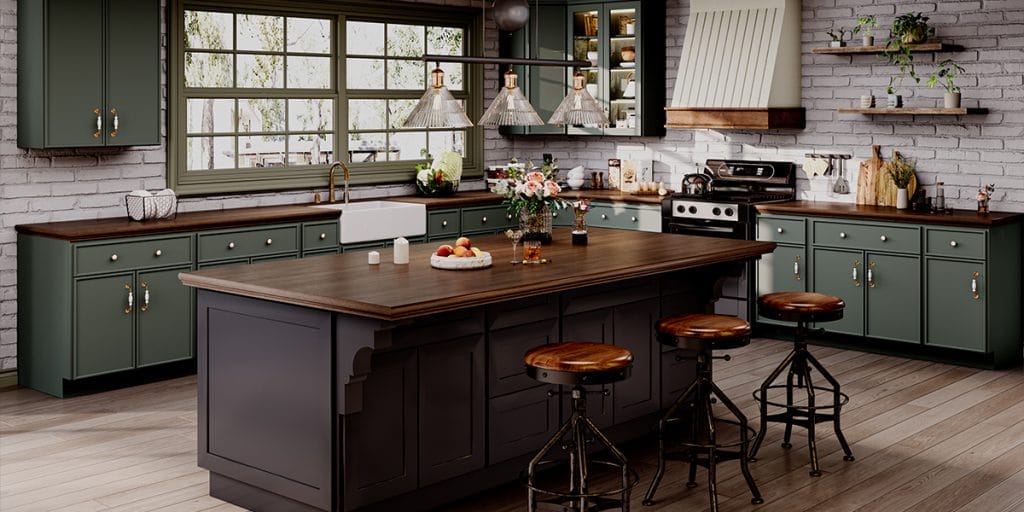 Cabinet - green kitchen cabinets front view Sage Green Cabinets Kitchen