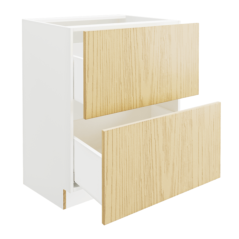 OAK Base Cabinet with 2 Drawers 2DB27