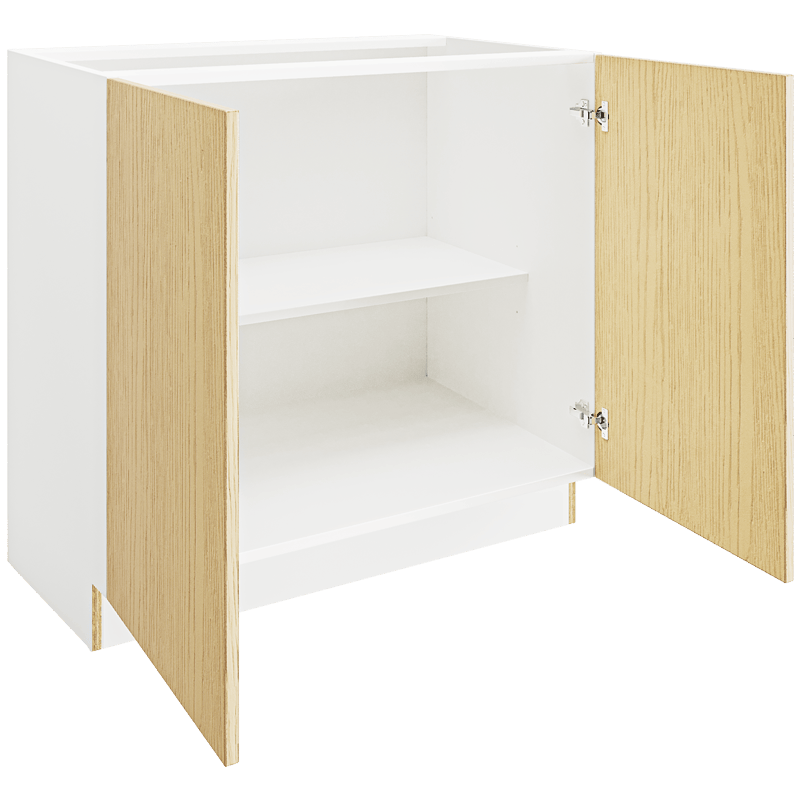 OAK Base Cabinet Full Height Door B36FHD