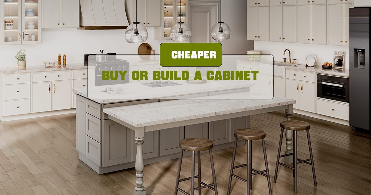 Cheaper to Buy or Build a Cabinet