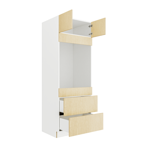OAK Double-Oven Tall Cabinet DOC3084