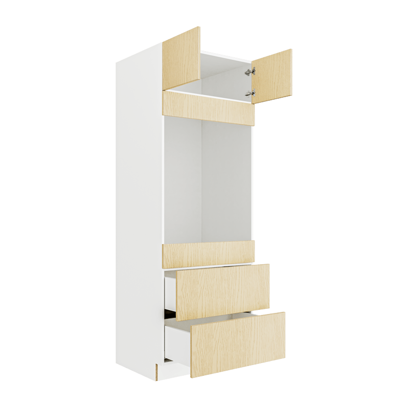 OAK Double-Oven Tall Cabinet DOC3084