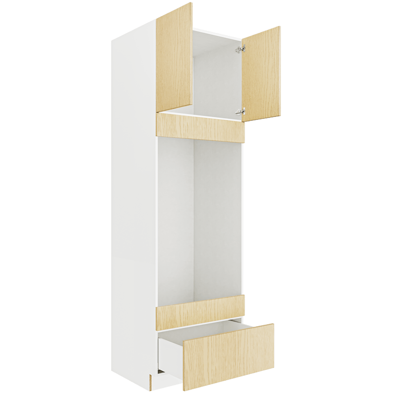 OAK Double-Oven Tall Cabinet DOC3096