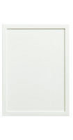 Nacreous Slim Dove White Sample Door
