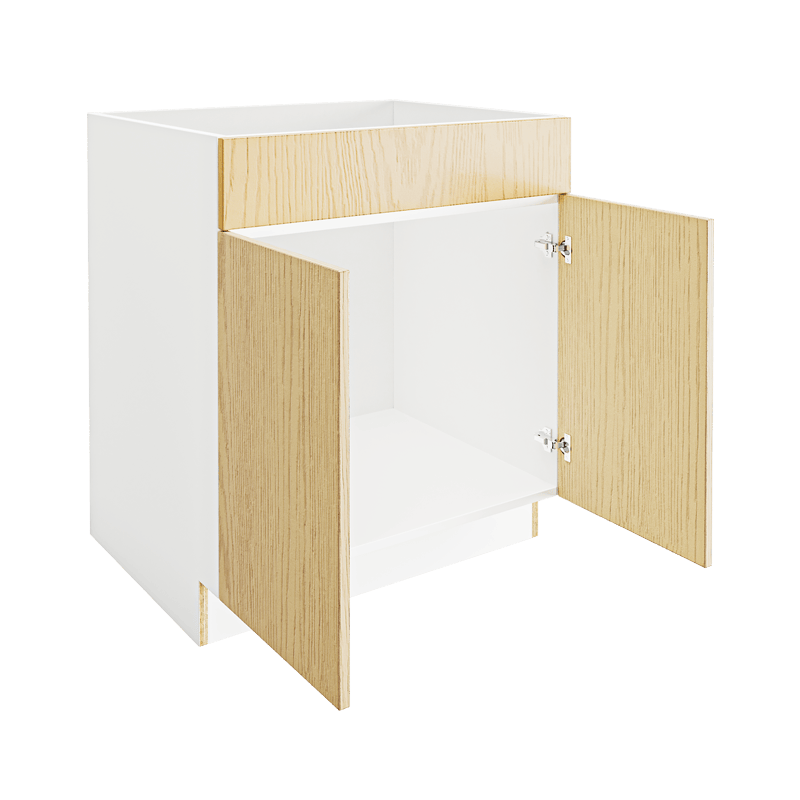 OAK Sink Base Cabinet SB30
