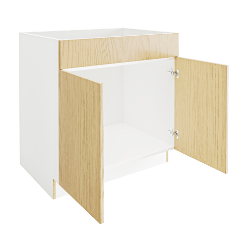 OAK Sink Base Cabinet SB33