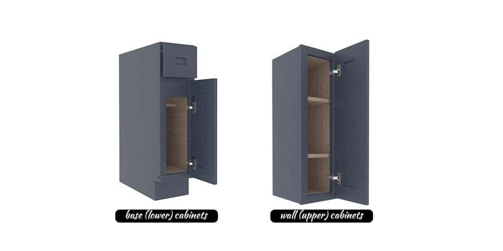 Upper and Lower Cabinets