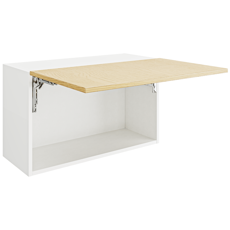OAK Wall Single Lift Cabinet WSL3018