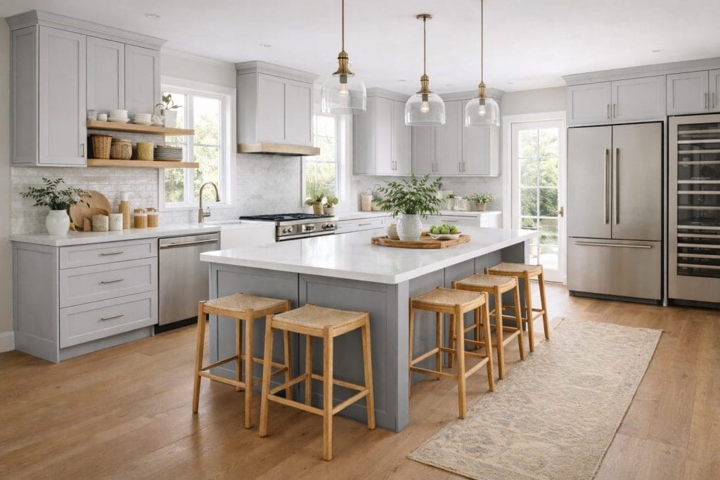 Grey Shaker Kitchen