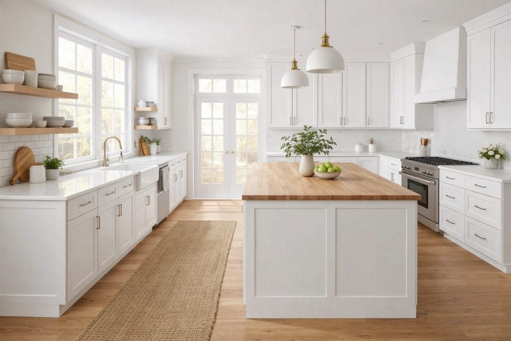 White Shaker Kitchen