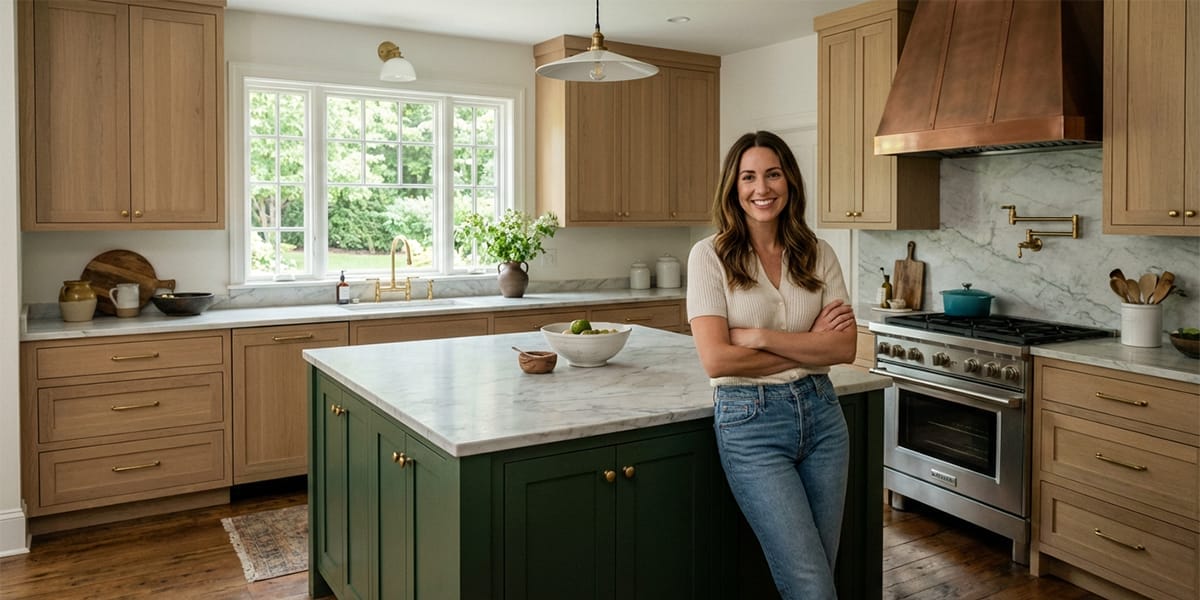 modern american shaker kitchen