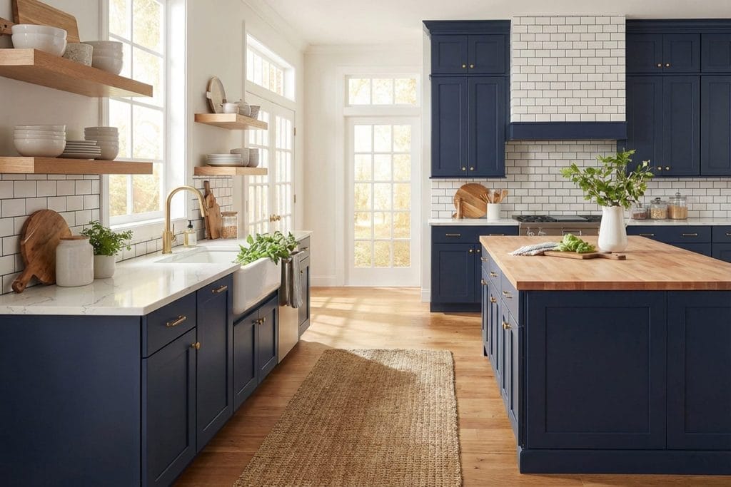 Midnight Blue Kitchen