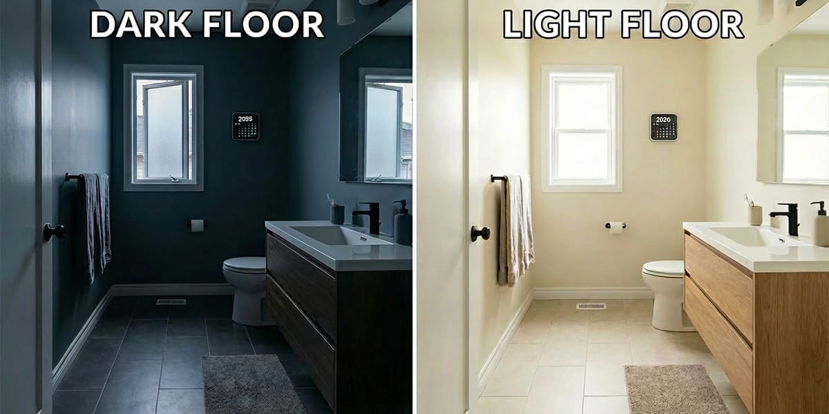 bathroom design comparison