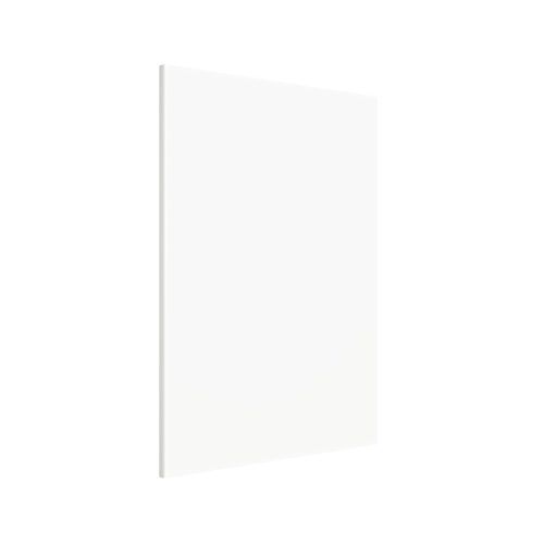 Matte White Base Full Height Door Match End Panel BFD25