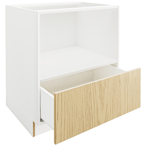 OAK Base Microwave Cabinet BMC30