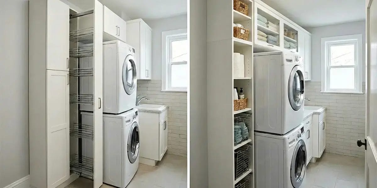 Compact cabinets for small spaces