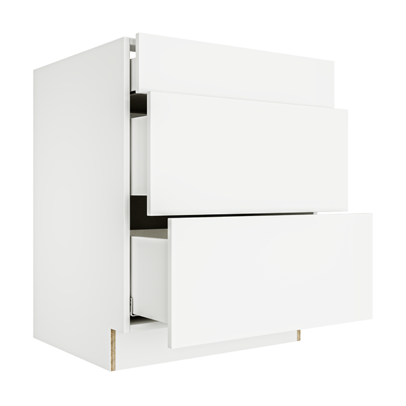 Base Cabinet with 3 Drawers DB27-3
