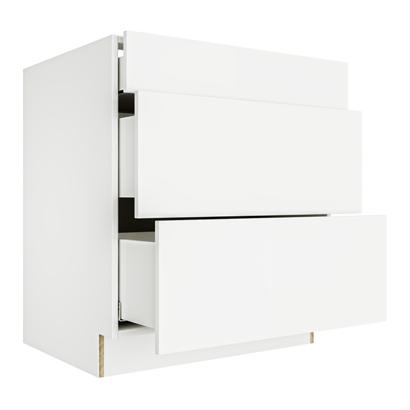 Base Cabinet with 3 Drawers DB30-3