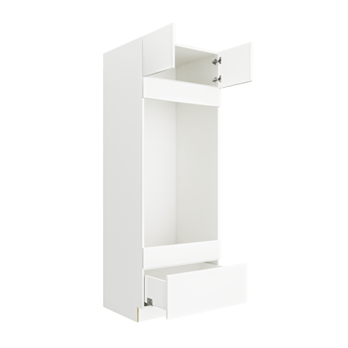 Matte White Double-Oven Tall Cabinet DOC3084