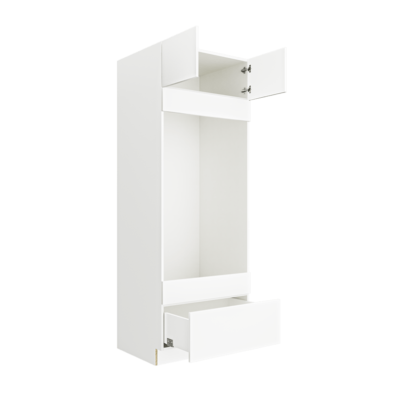 Matte White Double-Oven Tall Cabinet DOC3084