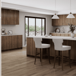 Euro Sumptuous Walnut Bathroom Vanities