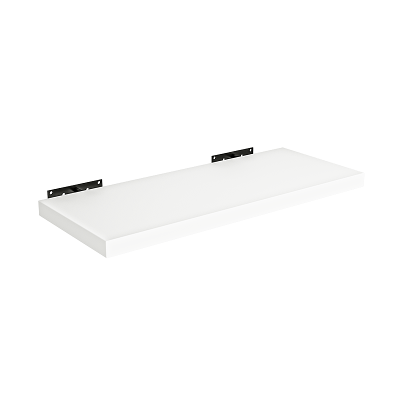 Matte White Floating Shelves FS30