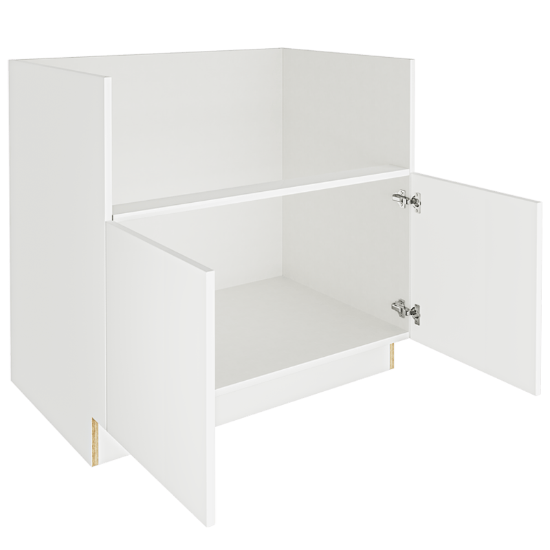 Matte White Farm House Sink Base Cabinet FSM36