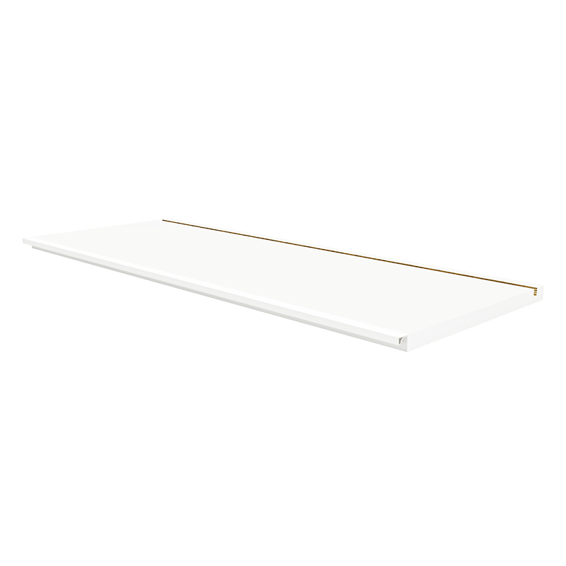 Handleless bottom panel