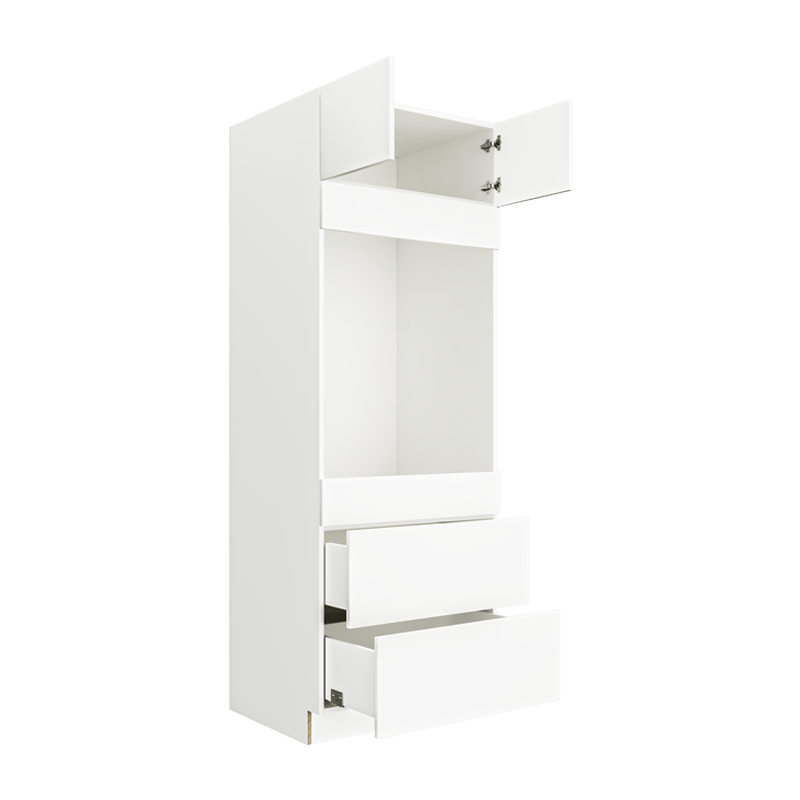 Matte White Microwave&Oven Tall Cabinet MOC3084