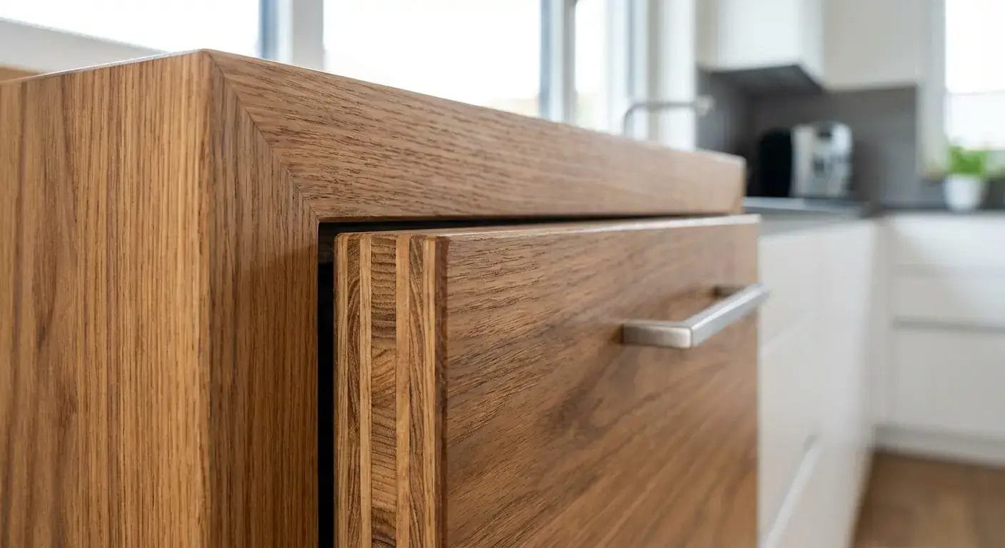 Multi-Layer Solid Wood Cabinet